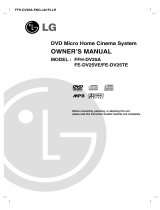 LG FFH-DV25A Owner's manual