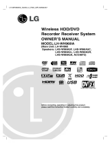 LG LH-WH960IA User manual