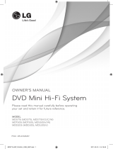 LG MDT505 User manual