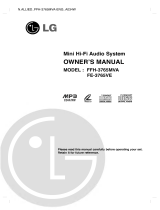 LG FFH-376MVA User manual