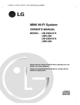 LG LM-530A Owner's manual