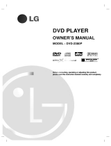 LG DVD-2380P Owner's manual