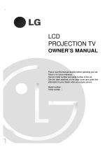 LG RT-60SZ31RB Owner's manual