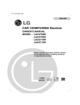 LG LAC5700RW Owner's manual