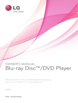 LG BD670-N User manual