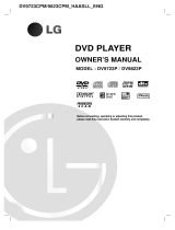 LG DV9723P Owner's manual