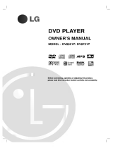 LG DV8621P Owner's manual