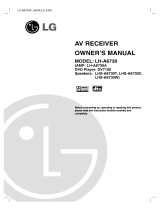 LG DV7142FDM Owner's manual