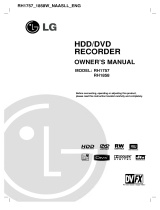 LG RH1858W User manual