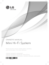 LG CM4320 Owner's manual