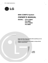 LG FFH-V586A Owner's manual