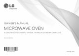 LG MS3043SARW Owner's manual
