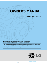 LG V-KC902HT Owner's manual