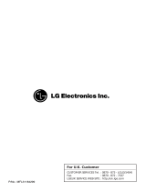 LG WD-12331ADK User manual