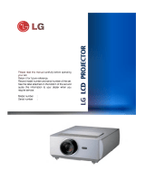 LG RL-JA10 Owner's manual
