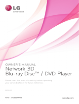 LG BP620 User manual