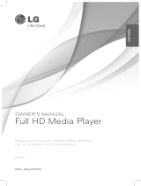 LG DV6H Owner's manual