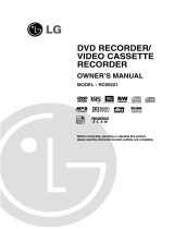 LG RC69221 User manual