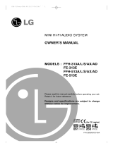 LG FFH-313A Owner's manual
