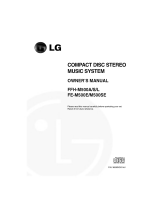 LG FFH-M500L Owner's manual