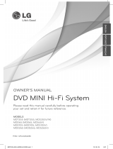 LG MDD105 Owner's manual