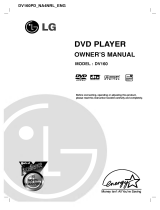 LG DV160 Owner's manual