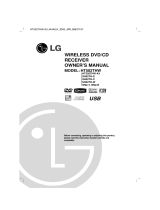 LG HT502THW Owner's manual