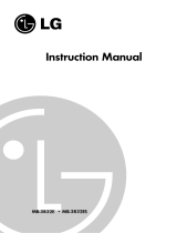 LG MB-3832E Owner's manual
