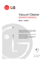 LG SVC-1600-TURBO Owner's manual