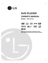 LG DVK-7911N Owner's manual