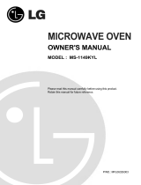 LG MS-1149KYL Owner's manual