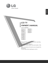 LG 26LU50FD Owner's manual