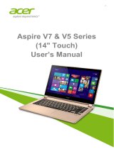 Acer Aspire V7-481PG User manual
