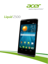 Acer Liquid Z500 User manual