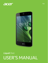 Acer Liquid Zest 4G - T07 User manual