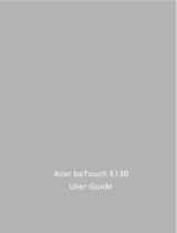 Acer BeTouch E130 User guide