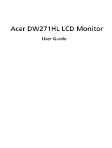 Acer DW271HL User manual