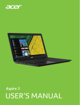 Acer Aspire 3 15.6 Inch AMD A6 4GB 1TB FHD Laptop User manual