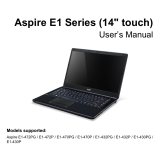 Acer Aspire E1-470P User manual