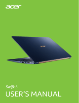 Acer Swift 5 Notebook Computer User manual