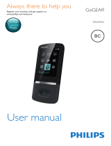 Philips SA5AZU16KF/37 User manual