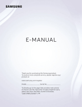 Samsung UN58MU6120F User manual