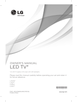 LG 47LN540S User manual