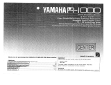 Yamaha R-1000 Owner's manual