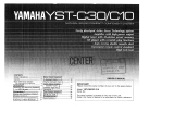 Yamaha YST-C10 Owner's manual