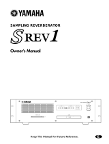 Yamaha SREV1 Owner's manual