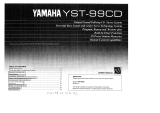 Yamaha YST-99CD Owner's manual