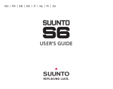 Suunto S6 User manual