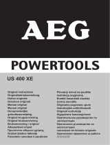 AEG US 400 XE Owner's manual