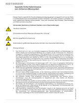 Kathrein MSK 125/MR Operating instructions